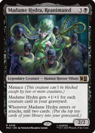 Madame Hydra, Reanimated (MSC-538) - Commander: Marvel Super Heroes