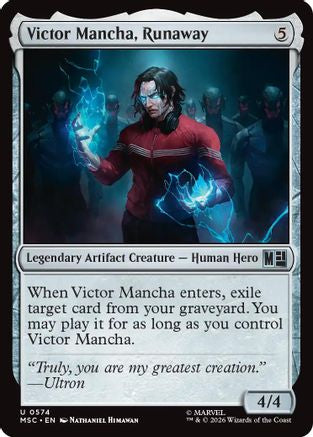 Victor Mancha, Runaway (MSC-574) - Commander: Marvel Super Heroes Foil