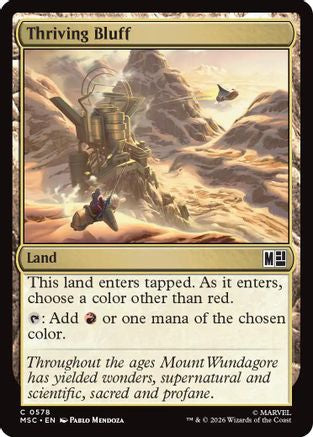 Thriving Bluff (MSC-578) - Commander: Marvel Super Heroes