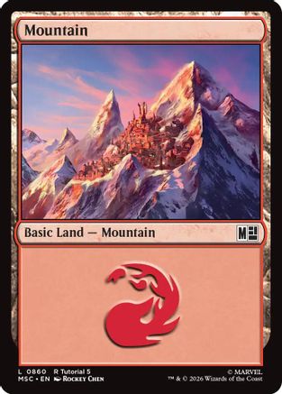 Mountain (0860) (MSC-860) - Commander: Marvel Super Heroes