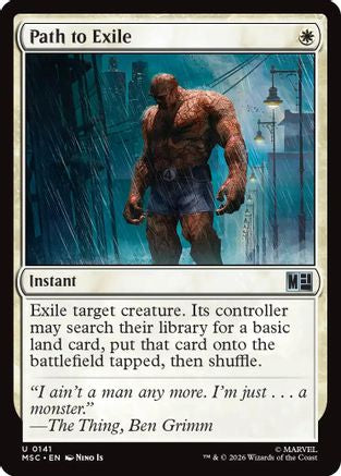 Path to Exile (Surge Foil) (MSC-141) - Commander: Marvel Super Heroes Foil