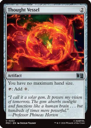 Thought Vessel (Surge Foil) (MSC-222) - Commander: Marvel Super Heroes Foil