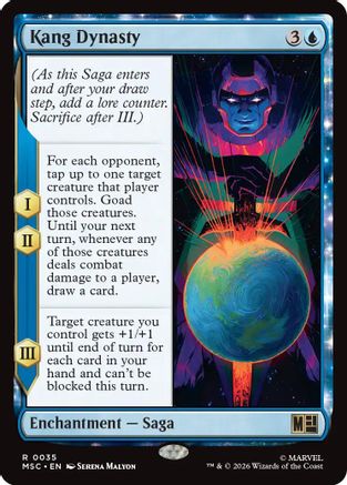 Kang Dynasty (Surge Foil) (MSC-035) - Commander: Marvel Super Heroes Foil