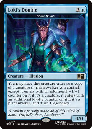 Loki's Double - Spark Double (MSC-279) - Commander: Marvel Super Heroes