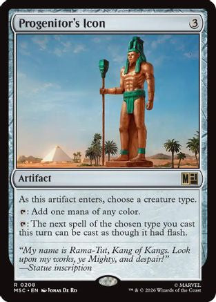 Progenitor's Icon (MSC-208) - Commander: Marvel Super Heroes
