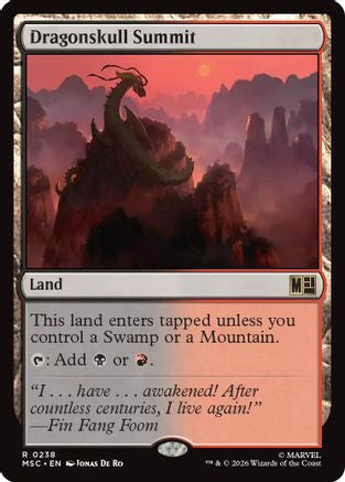 Dragonskull Summit (MSC-238) - Commander: Marvel Super Heroes