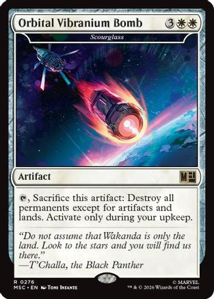 Orbital Vibranium Bomb - Scourglass (MSC-276) - Commander: Marvel Super Heroes