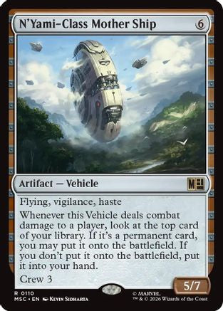 N'Yami-Class Mother Ship (MSC-110) - Commander: Marvel Super Heroes