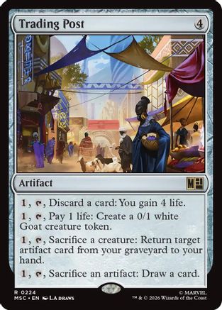 Trading Post (MSC-224) - Commander: Marvel Super Heroes