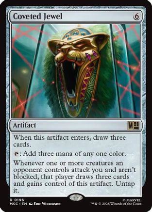 Coveted Jewel (Surge Foil) (MSC-196) - Commander: Marvel Super Heroes Foil