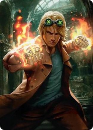 Chase Stein, Runaway Art Card (AAMSH-043) - Art Series: Marvel Super Heroes