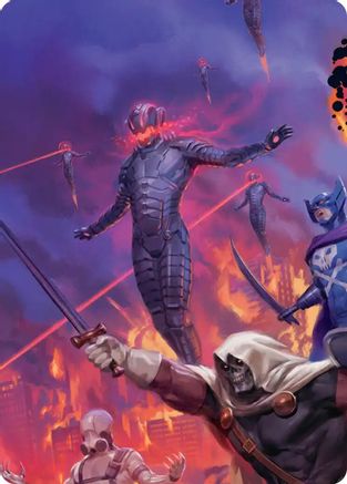 Ultron, Machine Overlord Art Card (AAMSH-007) - Art Series: Marvel Super Heroes