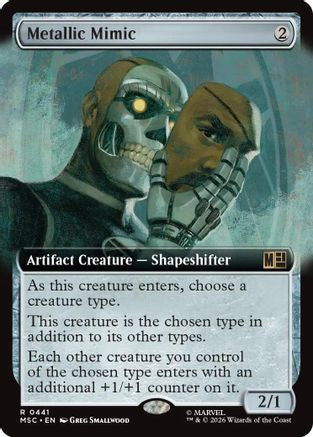 Metallic Mimic (Extended Art) (MSC-441) - Commander: Marvel Super Heroes