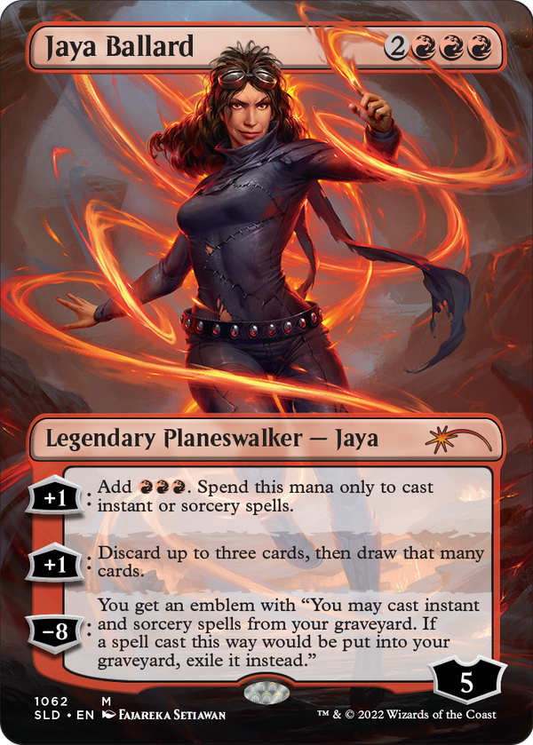 Jaya Ballard (SLD-1062) - Secret Lair Drop (Borderless) Foil