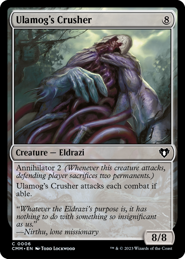 Ulamog's Crusher (CMM-006) - Commander Masters