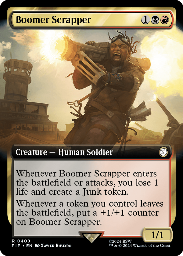 Boomer Scrapper (Extended Art) (PIP-408) - Fallout: (Extended Art) Foil