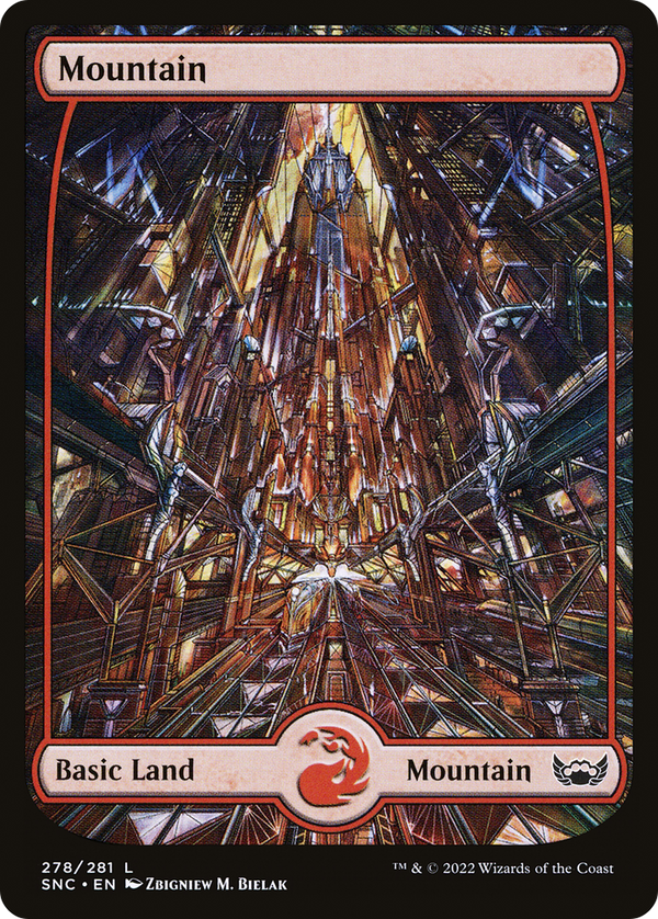 Mountain (278) (SNC-278) - Streets of New Capenna: (Full Art)