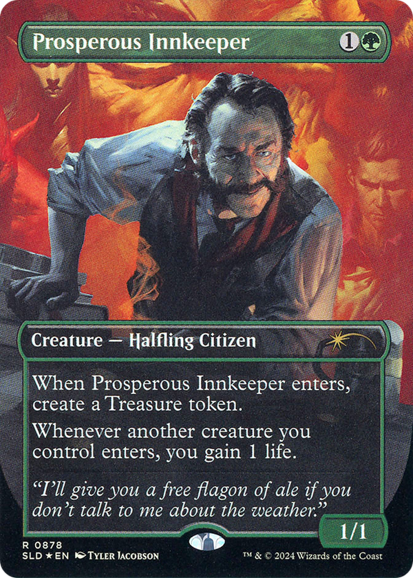 Prosperous Innkeeper (SLD-878) - Secret Lair Drop (Borderless) Foil
