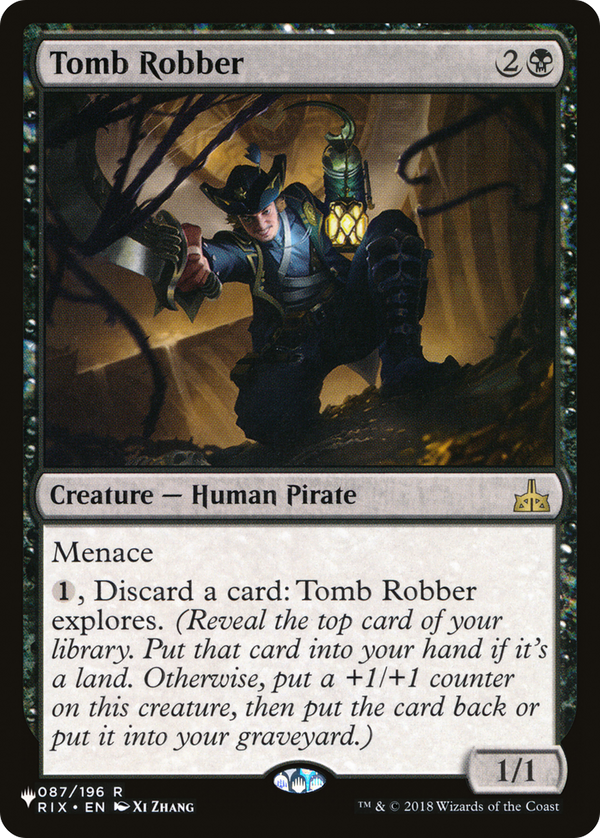 Tomb Robber (LIST-RIX-87) - The List