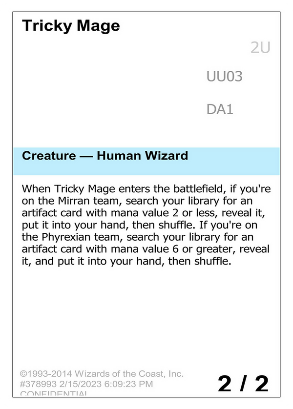 Tricky Mage (UNK-) - Unknown Event