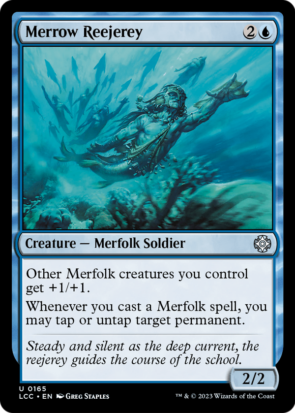 Merrow Reejerey (LCC-165) - The Lost Caverns of Ixalan Commander