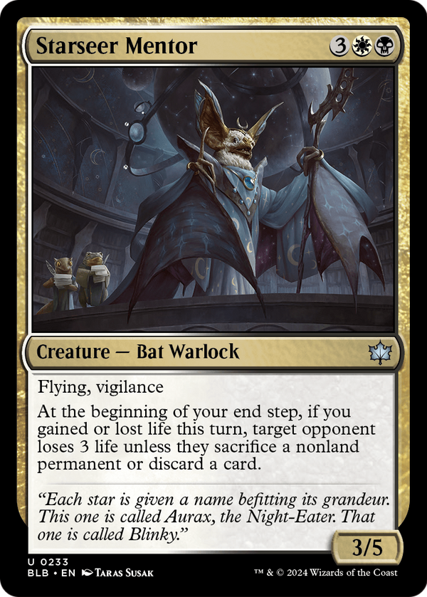 Starseer Mentor (BLB-233) - Bloomburrow