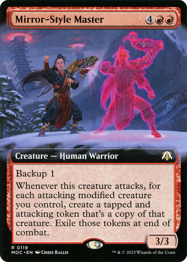 Mirror-Style Master (Extended Art) (MOC-119) - March of the Machine Commander: (Extended Art) Foil
