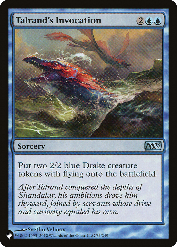 Talrand's Invocation (LIST-M13-73) - The List