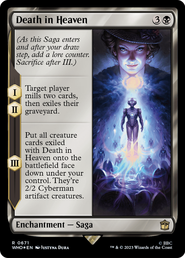 Death in Heaven (Surge Foil) (WHO-671) - Doctor Who Foil