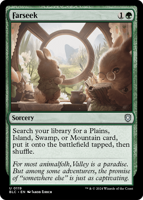 Farseek (BLC-119) - Bloomburrow Commander