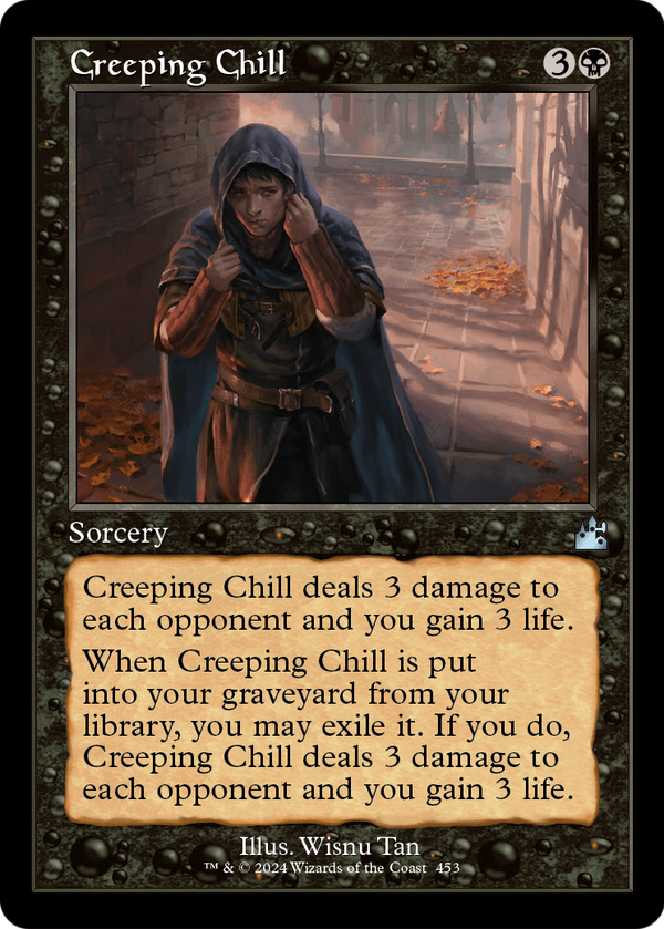 Creeping Chill (Retro Frame) (RVR-453) - Ravnica Remastered