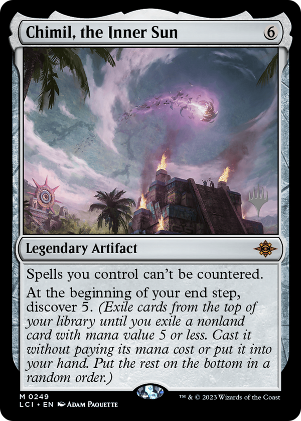 Chimil, the Inner Sun (PPLCI-249) - The Lost Caverns of Ixalan Promos