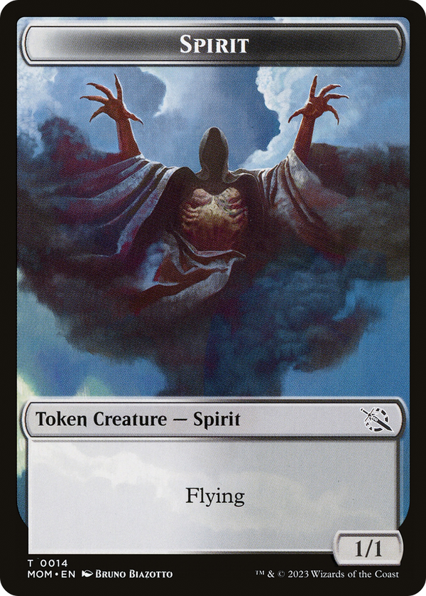 Spirit (TMOM-014) - March of the Machine Tokens Foil