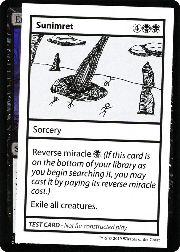 Sunimret (No PW Symbol) (CMB1-) - Mystery Booster Playtest Cards 2021