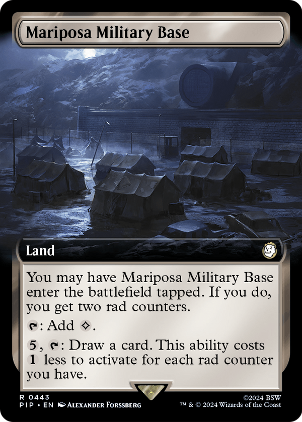 Mariposa Military Base (Extended Art) (PIP-443) - Fallout: (Extended Art)