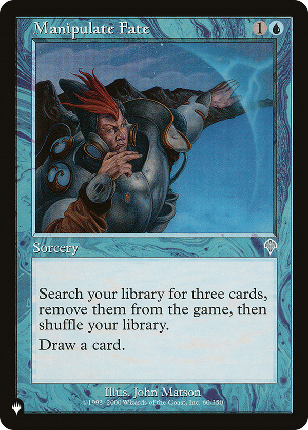 Manipulate Fate (LIST-INV-60) - The List