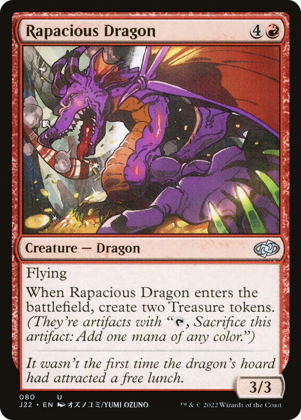 Rapacious Dragon (J22-080) - Jumpstart 2022