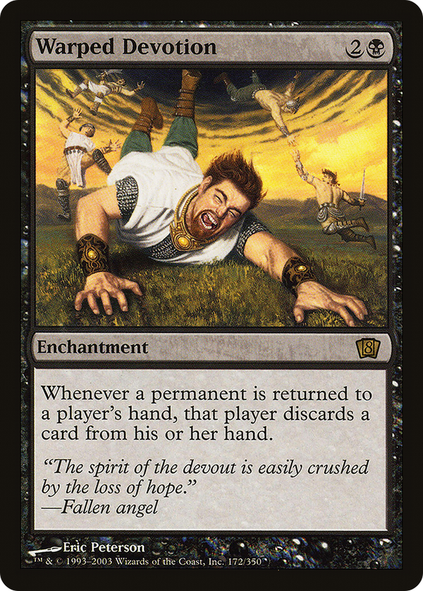 Warped Devotion (8ED-172) - 8th Edition Foil