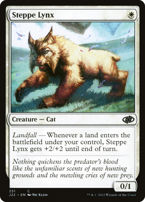 Steppe Lynx (J22-251) - Jumpstart 2022