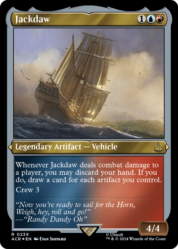 Jackdaw (Foil Etched) (ACR-239) - Assassin's Creed Foil