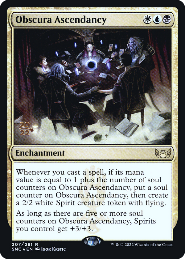 Obscura Ascendancy (PRE-207) - Streets of New Capenna Promos Foil