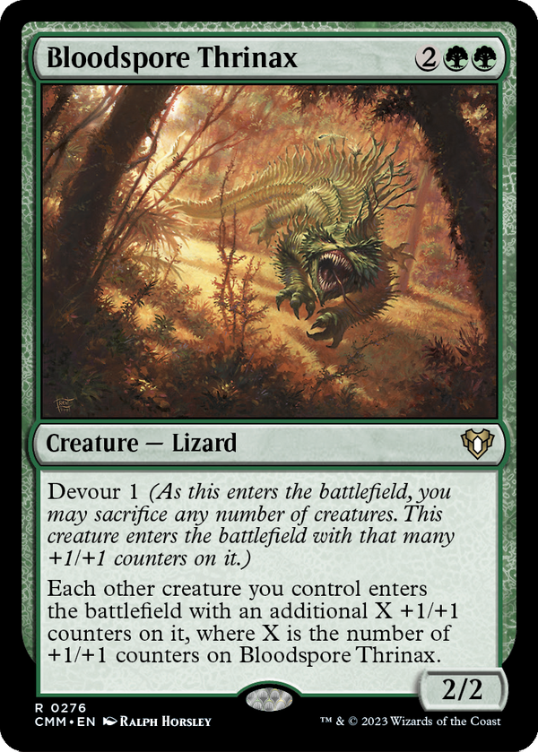 Bloodspore Thrinax (CMM-276) - Commander Masters