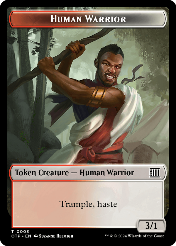 Human Warrior (TOTP-003) - Breaking News Tokens