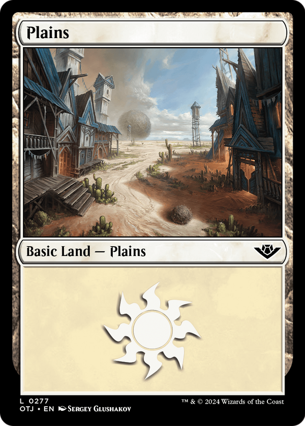 Plains (0277) (OTJ-277) - Outlaws of Thunder Junction Foil