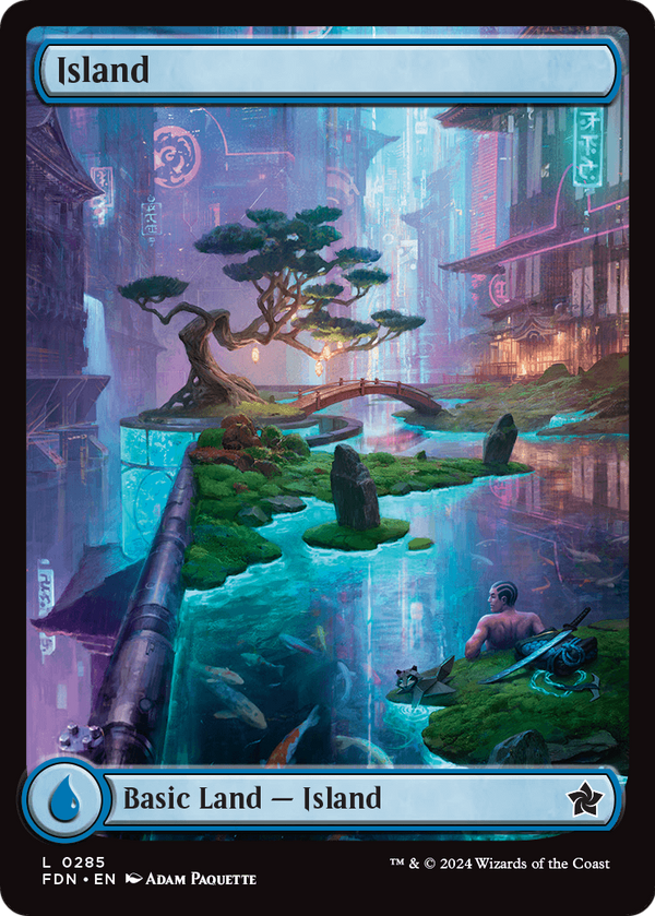 Island (0285) (FDN-285) - Foundations Foil