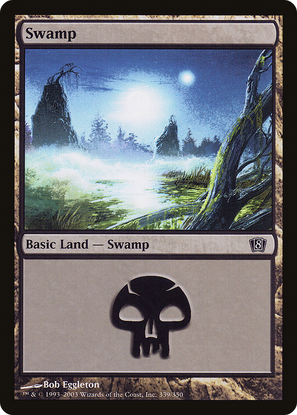 Swamp (339) (8ED-339) - 8th Edition