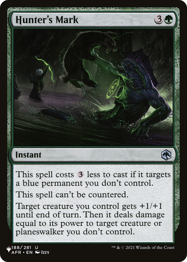 Hunter's Mark (LIST-AFR-188) - The List