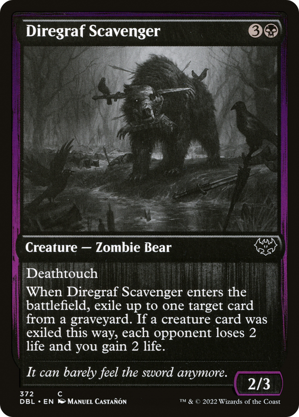 Diregraf Scavenger (DBL-372) - Innistrad: Double Feature