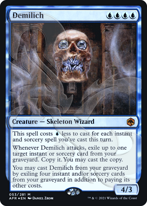 Demilich (AFR&-53A) - Adventures in the Forgotten Realms Promos Foil