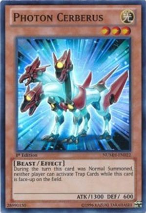 Photon Cerberus (NUMH-EN022) - Number Hunters Unlimited